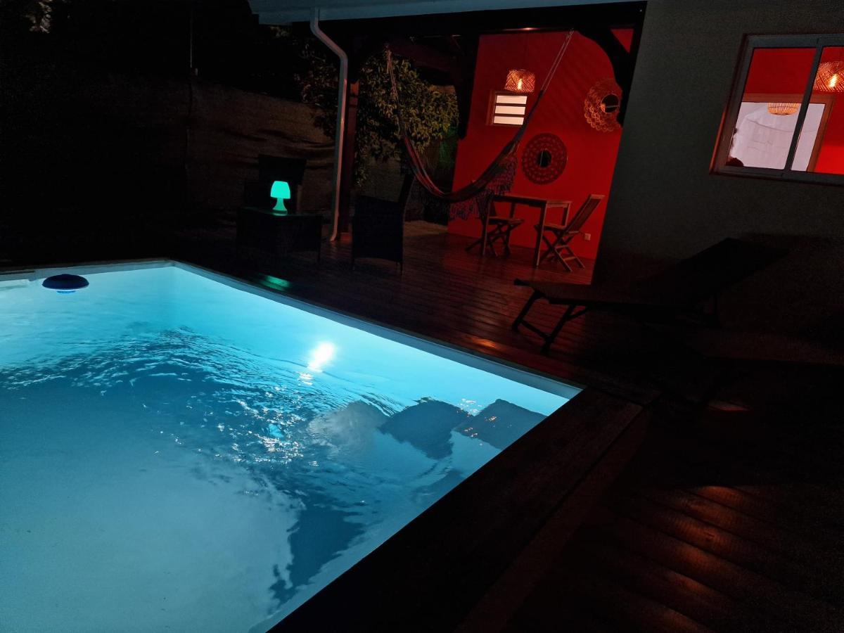 Le Jeipur Villa Vue Mer Piscine Privee Сен-Франсуа Экстерьер фото