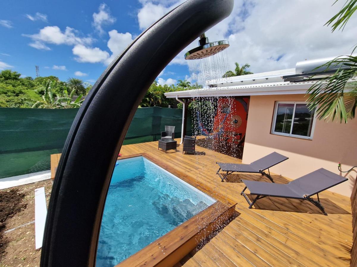 Le Jeipur Villa Vue Mer Piscine Privee Сен-Франсуа Экстерьер фото